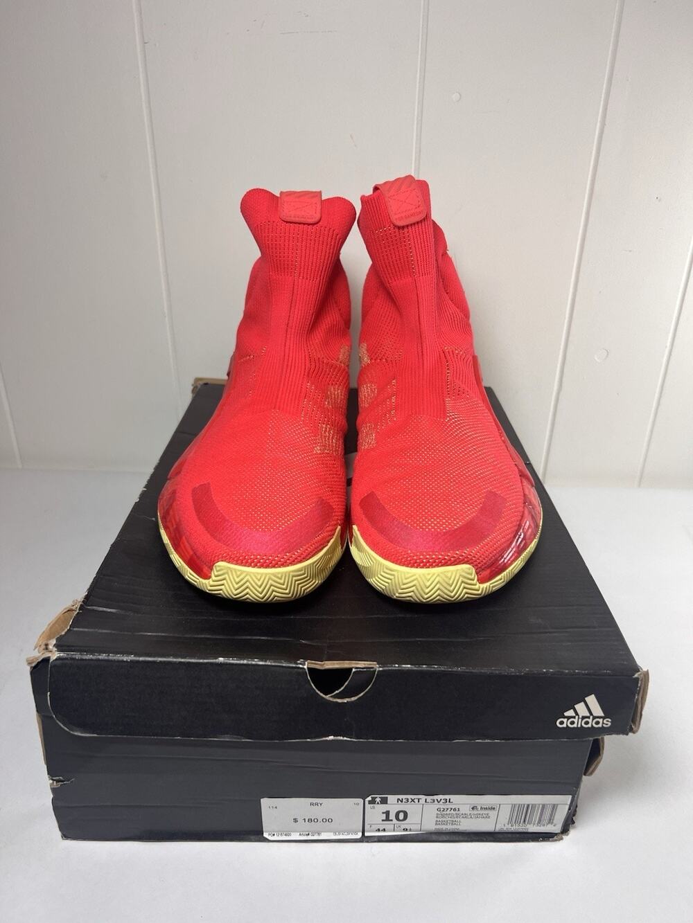 Size 10 - Adidas N3XT L3V3L Shock Red